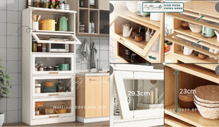 kệ để đồ nhà bếp gỗ công nghiệp có thực sự tốt?