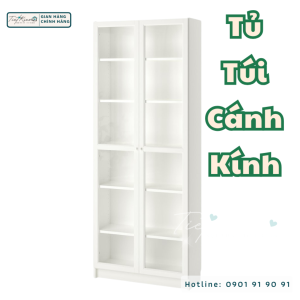 Tận dụng tủ túi trưng bày vừa bảo quản túi, vừa “decor” cho căn nhà. 17 tu-tui-trung-bay