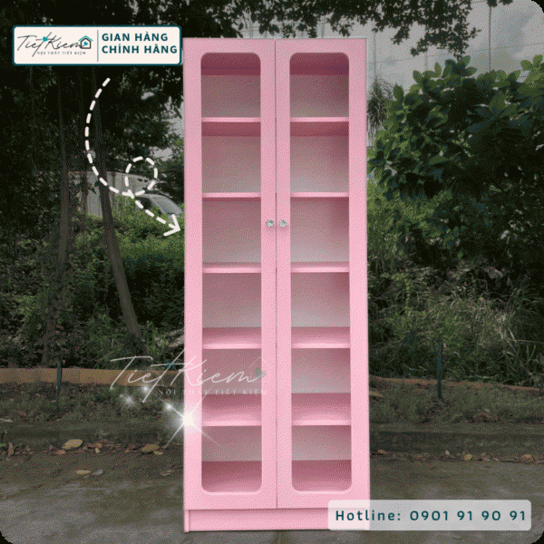 Tận dụng tủ túi trưng bày vừa bảo quản túi, vừa “decor” cho căn nhà. 16 tu-tui-trung-bay