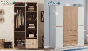 top 5 mẫu tủ gỗ quần áo sang trọng được ưa chuộng nhất hiện nay