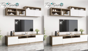 ưu nhược điểm của kệ ti vi treo tường so với kệ tivi để sàn