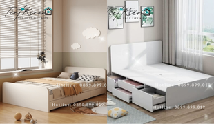 khám phá mẫu giường gỗ đẹp và sang trọng được yêu thích