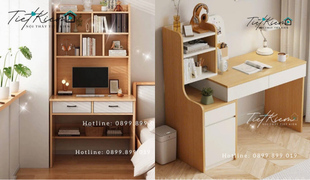 top 5 mẫu bàn học cho bé đơn giản và tiết kiệm không gian