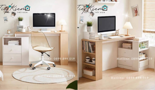 top 3 bàn làm việc gỗ hiện đại bạn nhất định phải sở hữu!