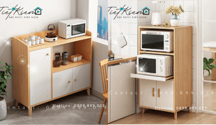 mua ngay kệ lò vi sóng 2 tầng - gọn gàng, tiết kiệm không gian