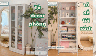 trải nghiệm cuộc sống tiện nghi với tủ đựng túi tiết kiệm không gian