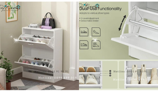 kệ để giày thông minh: biến lối vào nhà thành điểm nhấn tinh tế