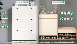 bí quyết sắp xếp tủ để giày luôn gọn gàng