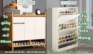 tủ để giày: đầu tư nhỏ, thay đổi tiện nghi lớn