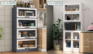 cách chọn vật liệu làm tủ bếp đẹp, bền và an toàn