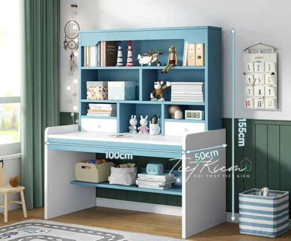 Top 5 mẫu bàn học cho bé đơn giản và tiết kiệm không gian 15 ban-hoc-cho-be-don-gian