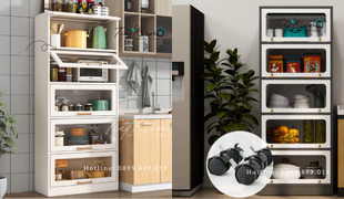 kệ bếp gỗ tiện lợi: tối giản nhưng sang trọng cho mọi căn bếp