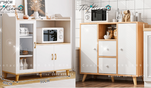 tại sao nên chọn kệ lò vi sóng màu trắng cho không gian nhỏ?