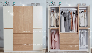 vì sao tủ quần áo mdf được ưa chuộng hơn gỗ tự nhiên?