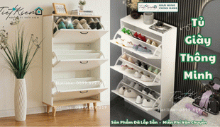 tủ giày giá rẻ hiện đại: nâng tầm thẩm mỹ không gian sống