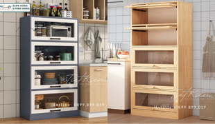 kệ để đồ tiện lợi đa năng: tối giản nội thất hiện đại