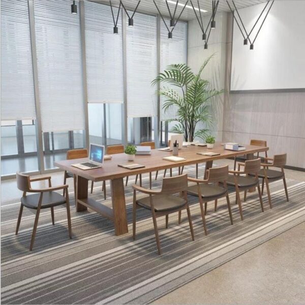 Bàn Ăn Gỗ Sồi Tự Nhiên – Bền Đẹp & Phong Cách Hiện Đại 1 Ban-An-Go-Soi-Tu-Nhien