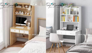 bàn học đẹp cho phòng nhỏ: ý tưởng tối giản & phong thủy