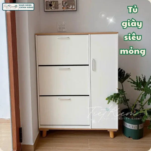 tủ giày gỗ hiện đại - tg20261