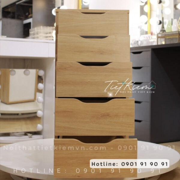 tủ kệ ikea gỗ – ik502