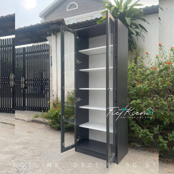 tủ túi 2 cánh kính n60cm - tt009