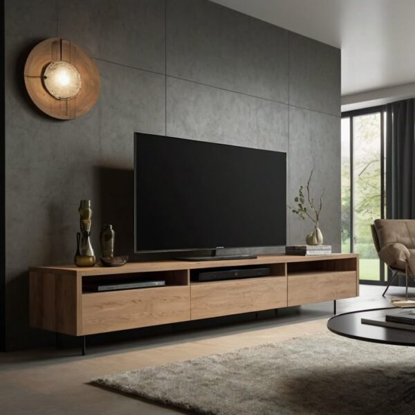 Các mẫu kệ tivi phòng khách nhỏ đẹp tại TP.HCM 3 Cac-mau-ke-tivi-phong