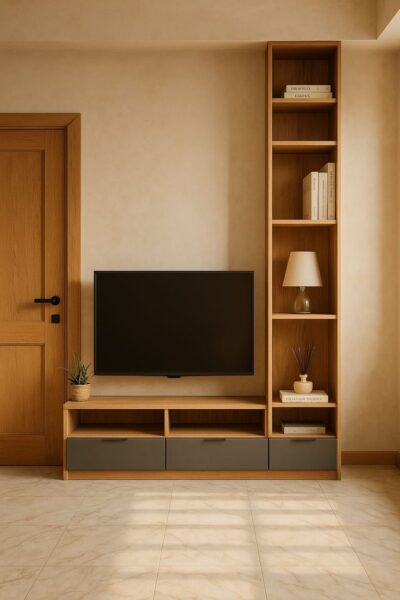 Các mẫu kệ tivi phòng khách nhỏ đẹp tại TP.HCM 1 Cac-mau-ke-tivi-phong