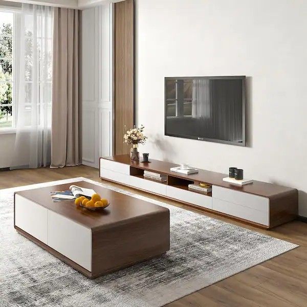 Chọn Kệ tivi gỗ công nghiệp – Có nên mua sử dụng lâu dài không? 1 Chon-Ke-tivi-go