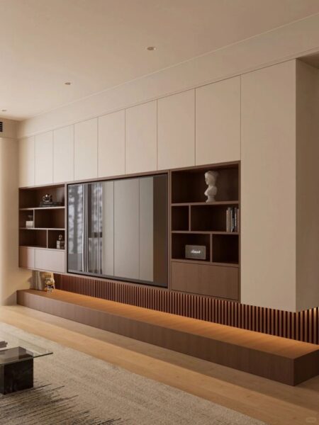 Tủ tivi gỗ công nghiệp và tự nhiên – loại nào phù hợp nhà nhỏ? 1 Tu-Tivi-Go-Cong-Nghiep-va-Tu-Nhien