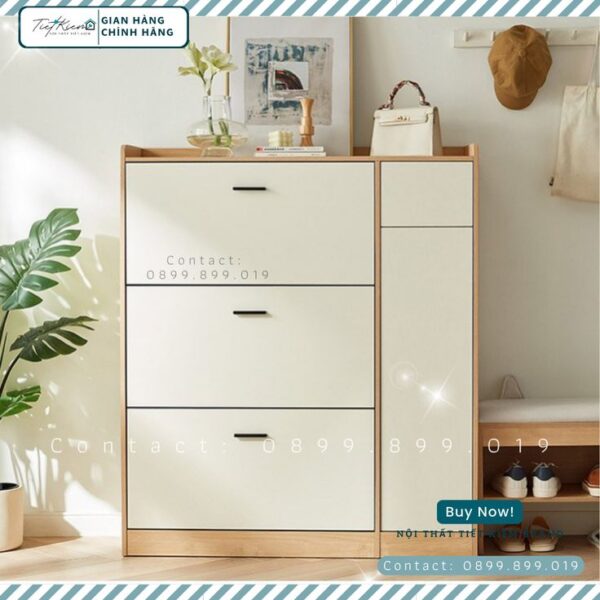 Mua tủ giày cánh lùa tiết kiệm diện tích tại TP.HCM ở đâu? 2 Tu-giay-canh-lua-tiet-kiem