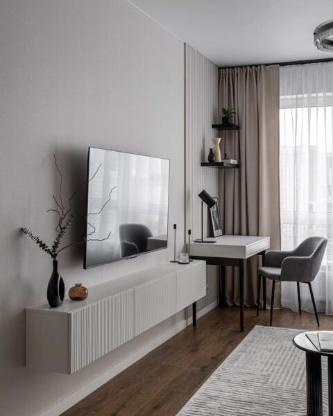 Chọn kệ tivi hợp phong thủy – Gia đình tại TP.HCM cần lưu ý gì? 1 ke-tivi-hop-phong-thuy