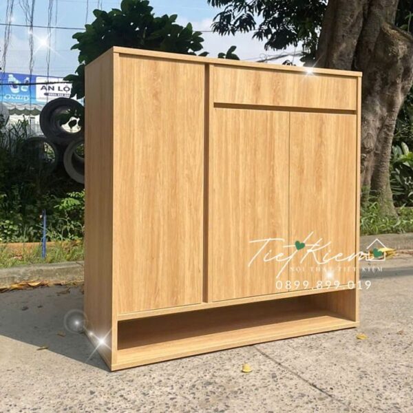 Tủ giầy gỗ tự nhiên và gỗ công nghiệp: Nên chọn loại nào? 1 tu-giay-go-tu-nhien