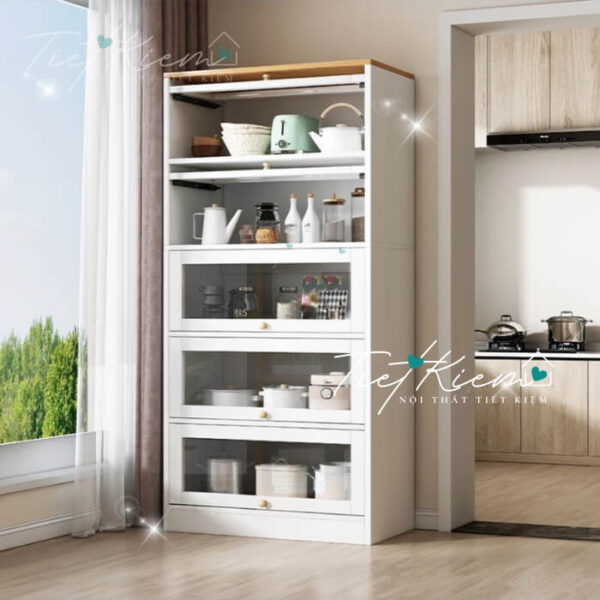 kệ bếp đẹp, tủ bếp thông minh xu hướng nhất 2026