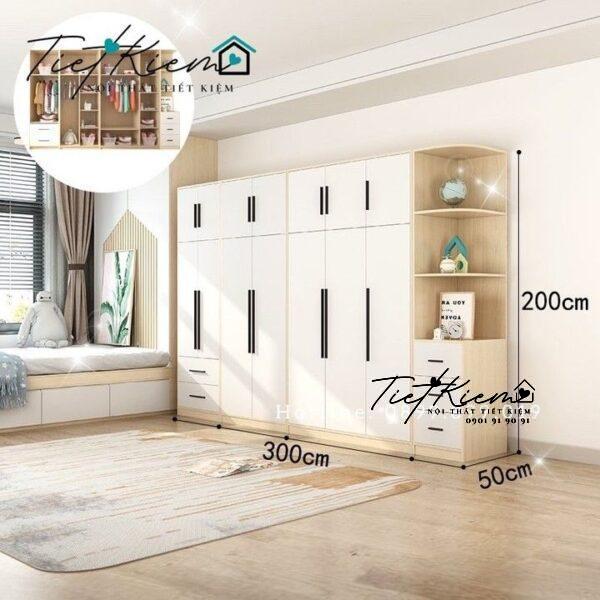 Mẫu Tủ Quần Áo Gỗ MDF Đẹp & Giá Rẻ Nhất Hiện Nay 3 Mau-Tu-Quan-Ao-Go