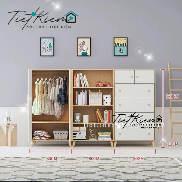Mẫu Tủ Quần Áo Gỗ MDF Đẹp & Giá Rẻ Nhất Hiện Nay 4 Mau-Tu-Quan-Ao-Go