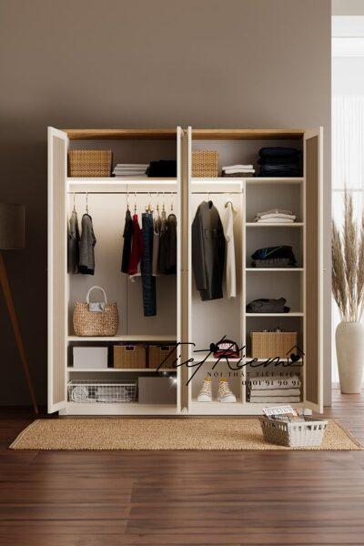 Mẫu Tủ Quần Áo Gỗ MDF Đẹp & Giá Rẻ Nhất Hiện Nay 2 Mau-Tu-Quan-Ao-Go
