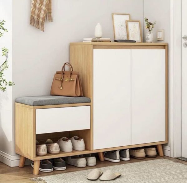 Tủ giày kết hợp ghế ngồi – tiện ích 2 trong 1 1 Tu-Giay-Ket-Hop