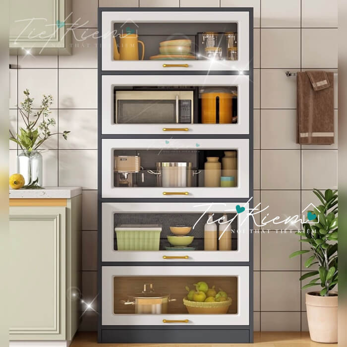 Kệ bếp đẹp, tủ bếp thông minh xu hướng nhất 2026 6 ke-bep-mdf