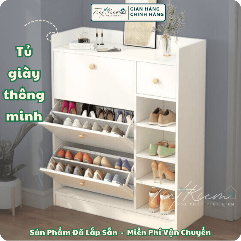 So sánh tủ giày thông minh và tủ giày truyền thống – Nên chọn loại nào? 1 so-sanh-tu-giay-thong-minh