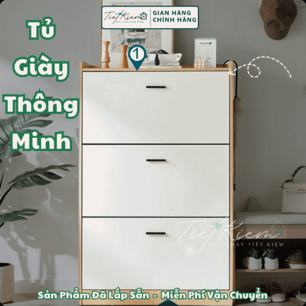 top 10 các mẫu tủ giày thông minh đẹp