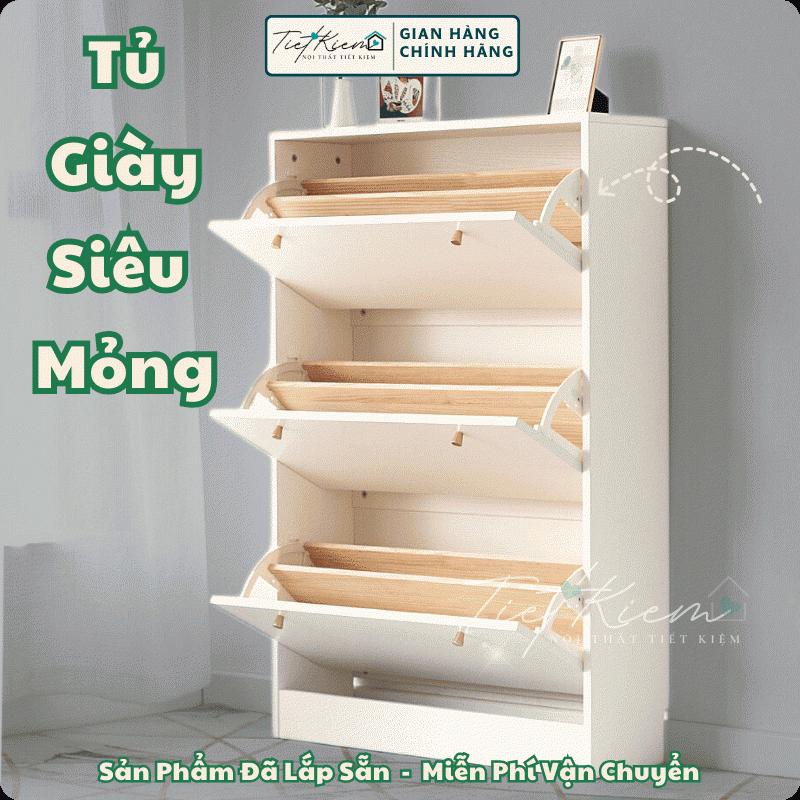 Tủ giày thông minh cho nhà nhỏ: Giải pháp tiết kiệm diện tích 3 tu-giay-thong-minh-cho-nha-nho