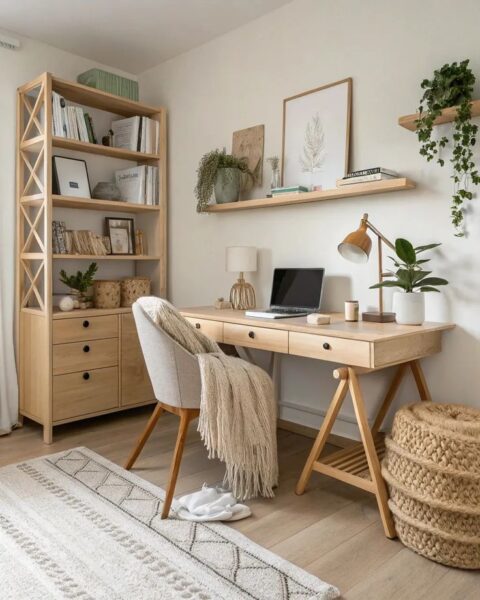 Bàn Học Sinh Nhỏ Gọn – Lý Tưởng Cho Căn Phòng Diện Tích Hạn Chế 2 Ban-Hoc-Sinh-Nho-Gon