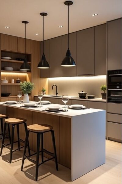 Đóng Tủ Bếp Gỗ Lựa Chọn Gỗ – Thiết Kế – Giá Cả Sao Cho Hợp Lý? 1 Dong-Tu-Bep-Go