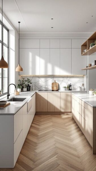 vì sao nên đóng tủ bếp gỗ mdf lõi nhập? ưu điểm so với các loại khác