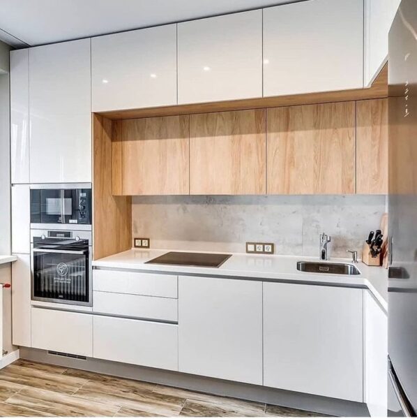 Gợi Ý Mẫu Tủ Bếp Đẹp Sang Trọng Mà Giá Vẫn Hợp Lý 1 Mau-Tu-Bep-Dep-Sang-Trong