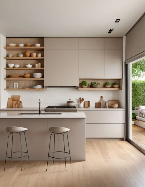 Thi Công Tủ Bếp Nên Chọn Gỗ Gì? MDF Lõi Nhập, Gỗ Tự Nhiên Hay Acrylic? 1 Thi-Cong-Tu-Bep-Nen-Chon-Go-Gi