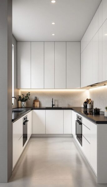 Tủ Bếp Đẹp: Gợi Ý Kiểu Dáng – Vật Liệu – Màu Sắc Dẫn Đầu Xu Hướng 2026 1 Tu-Bep-Dep