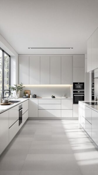 Tủ Bếp Đẹp Chữ L – Thiết Kế Kinh Điển Cho Không Gian Vừa Và Nhỏ 2 Tu-Bep-Dep-Chu-L