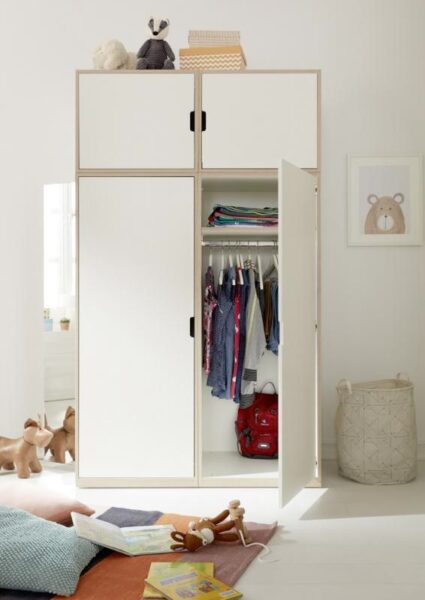 Mẫu Tủ Gỗ Cho Bé Gái – Đáng Yêu, Đa Năng, Dễ Phối Nội Thất 2 Tu-Go-Cho-Be-Gai