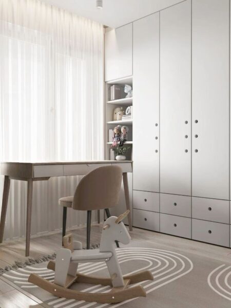 Mẫu Tủ Quần Áo Cho Bé Trong Phòng Nhỏ – Thiết Kế Gọn, Dễ Bố Trí 1 Tu-Quan-Ao-Cho-Be-Trong-Phong-Nho